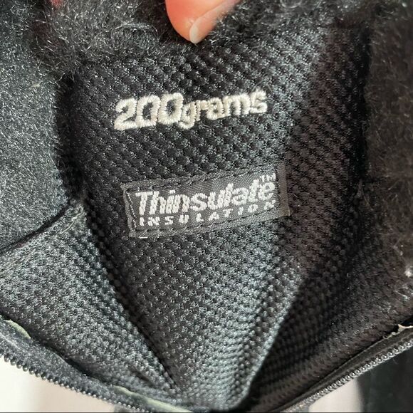 Columbia winter boots black fur lined thinsulate size 6.5 - Picture 2 of 14